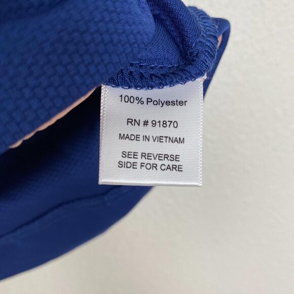 Tommy Armour Blue Dri Logic Golf Polo Shirt - Picture 4 of 6